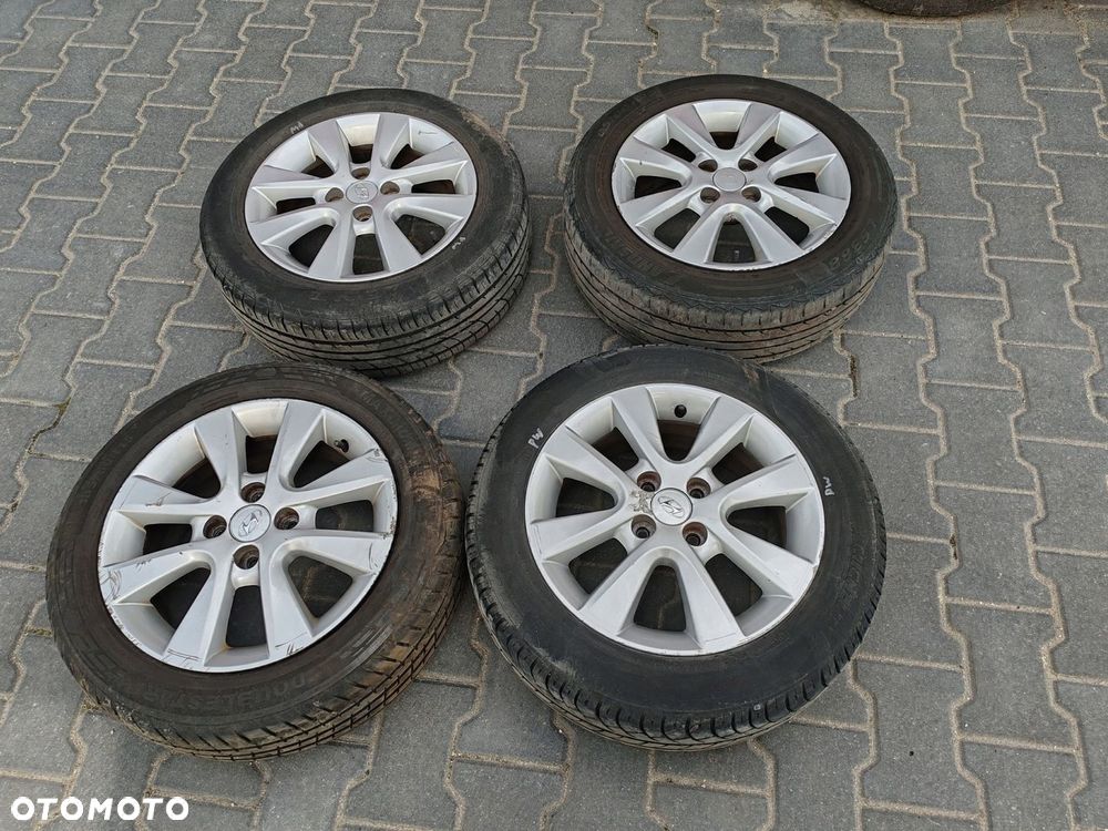 Felgi aluminiowe oryginalne 15" 4x100 Hyundai I20 I 08-14 - 1