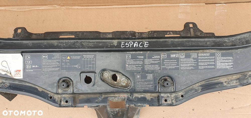 Pas przedni górny wzmocnienie Renault Espace IV - 5