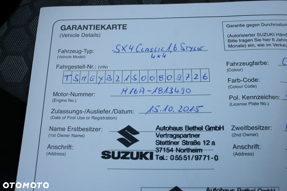 Suzuki SX4 Classic 1.6 VVT 4x4 Style - 14