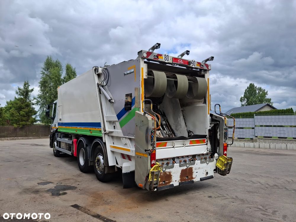 Iveco Stralis 360 Euro 6 Śmieciarka Dwukomorowa FAUN SL5 TR2L 2015 Rok Segregacja Odpady 3 Osie Tył Na Poduszkach - 10