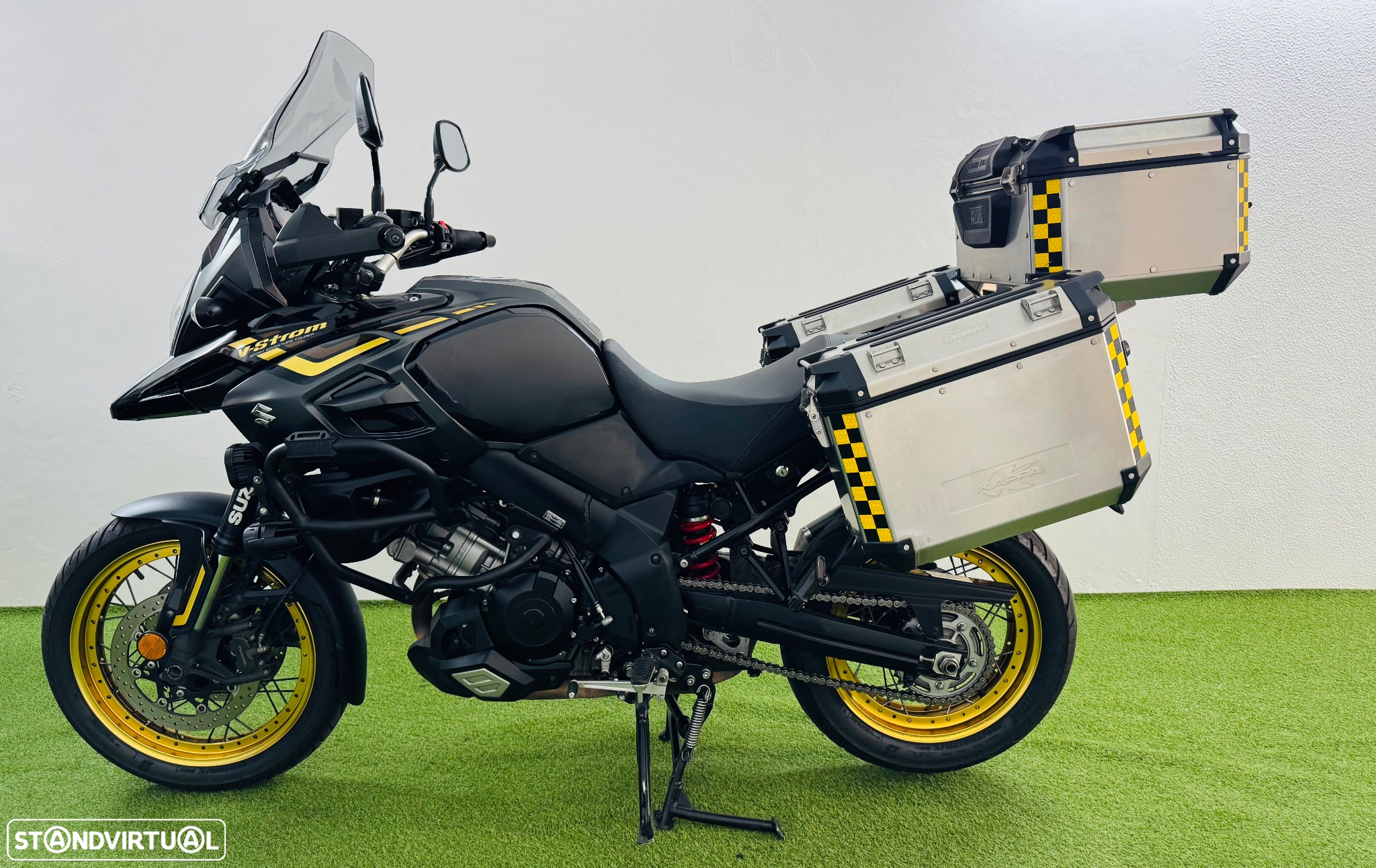 Suzuki DL VSTRON 1050 mota em excelente estado 3 anos de garantia full extras - 13