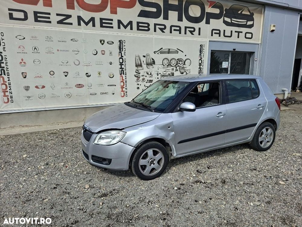 Cablu frana de mana Skoda Fabia 2 2008 hatchback 1,4 TDI BNM - 1