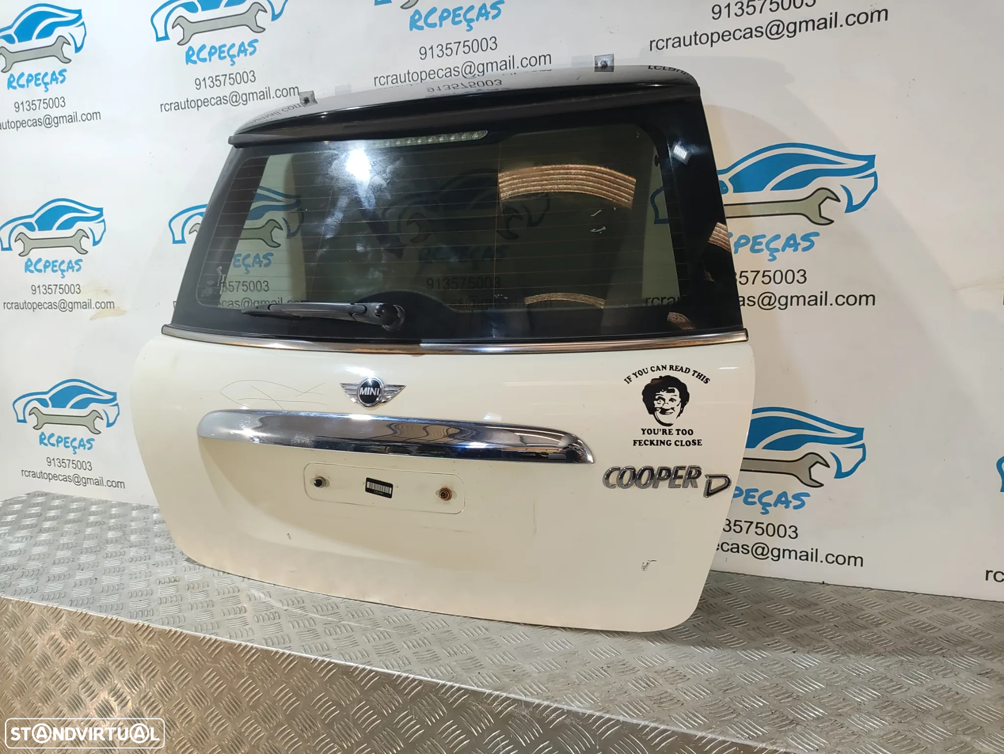 Tampa Porta Mala Mini R56 Cooper One Friso Spoiler 2006 - 2012 - 3