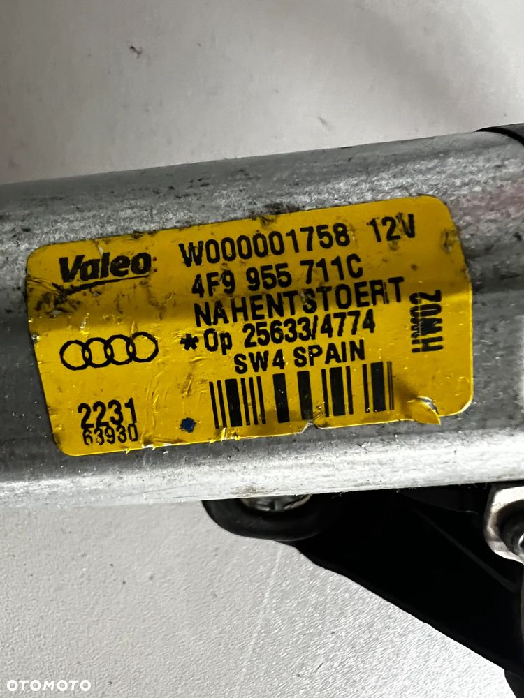 AUDI A4 B8 A6 C7 KOMBI MECHANIZM WYCIERACZKI 4F9955711C silniczek - 3