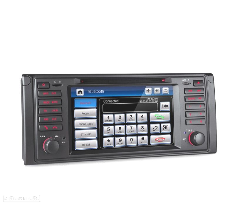 AUTO RADIO 2DIN 7" PARA BMW SERIE 5 E39 95-03 USB GPS TACTIL HD - 3