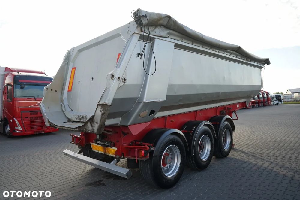 Feber Inter Cars WYWROTKA 29 M3 / ALUMINIOWA  / RYNNA / OŚ PODNOSZONA / SAF - 8