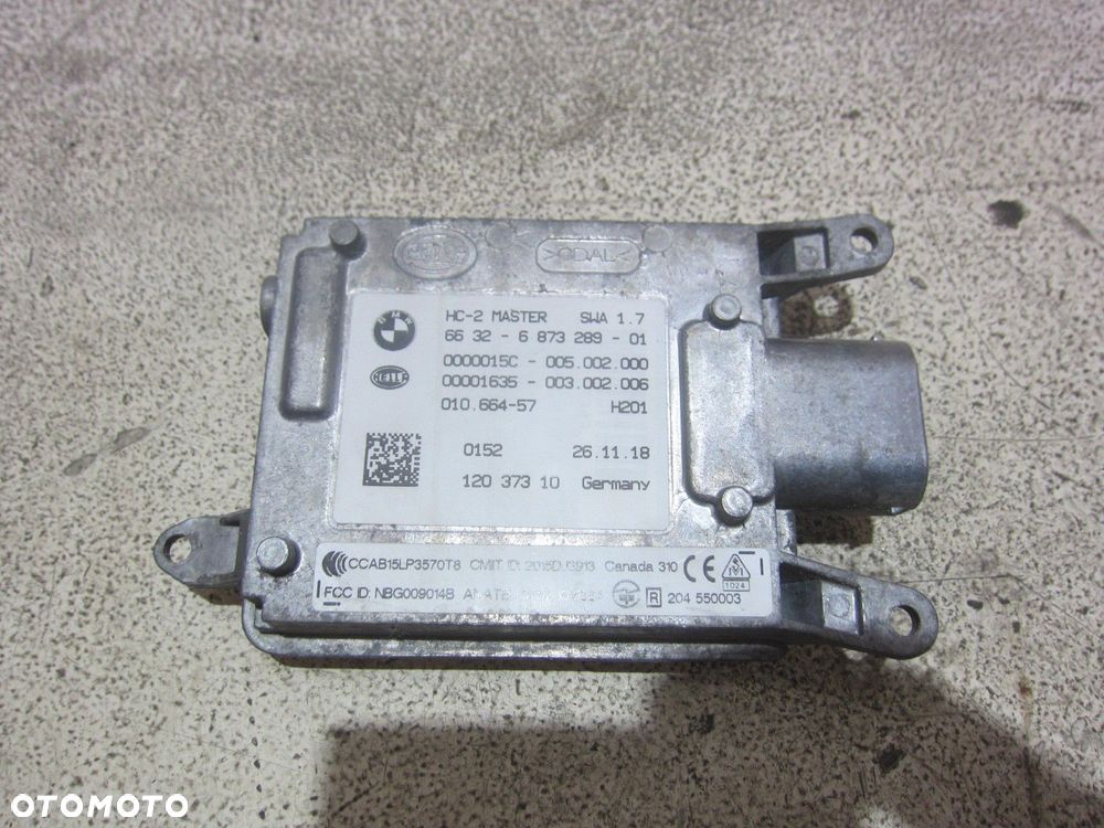 BMW X3 F25 F15 CZUJNIK MARTWEGO POLA MODUŁ ASYSTENT PASA RADAR LEWY 6873289 - 4