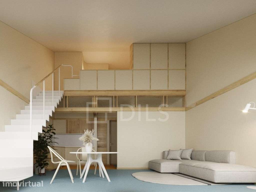 Apartamento T1 Duplex com Varanda na Rua do Almada - Grande imagem: 3/20