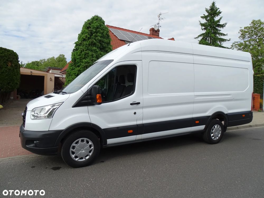 Ford Transit, 130 koni , MAXI JUMBO , L4 H2 ,full opcja, klima,tempomat, paka 4.10m - 1