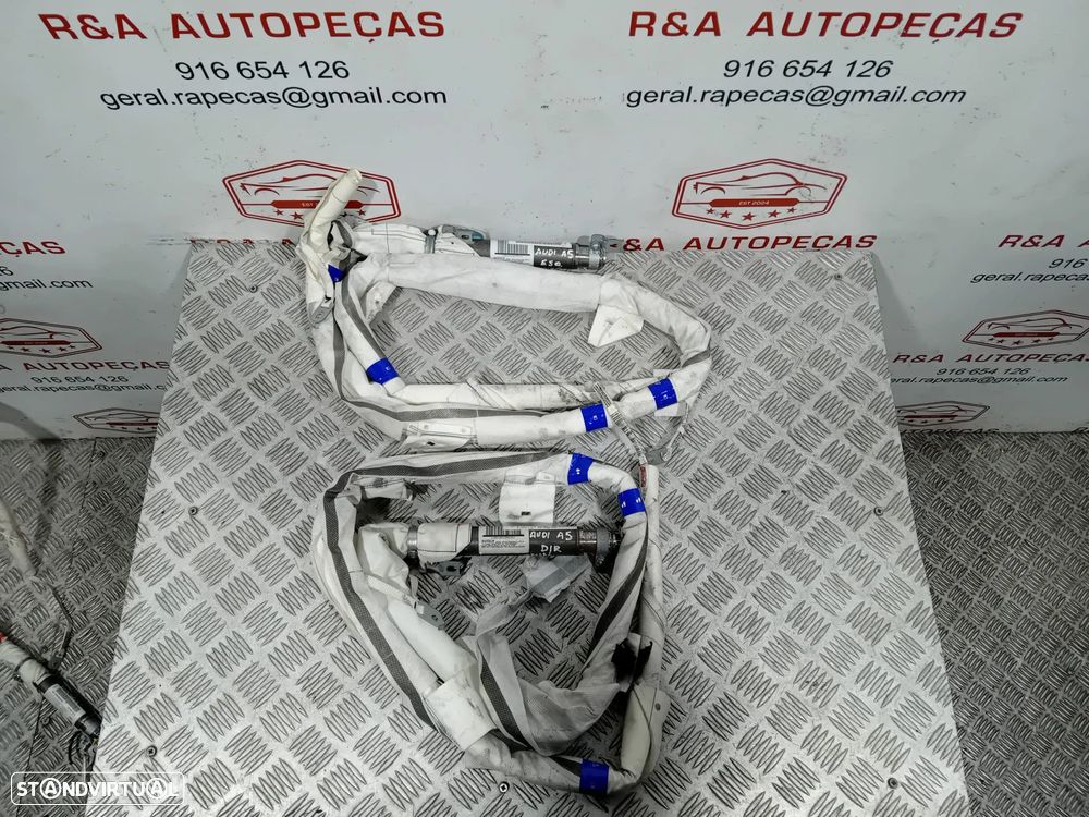 Cortina Cortinas de Airbag Audi A5 Coupé 8T0880742 8T0880741 Original - 2