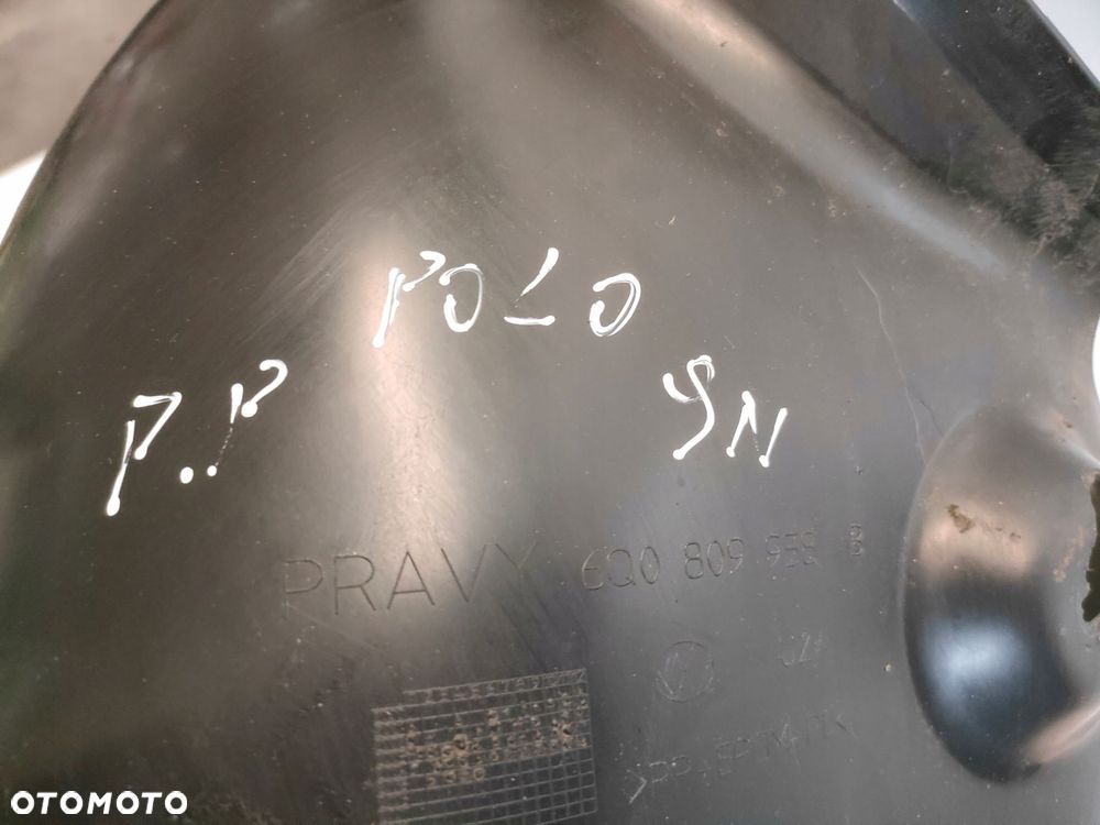 VW POLO IV 9N FL 05- NADKOLE PRAWE PRZÓD PRZEDNIE - 7