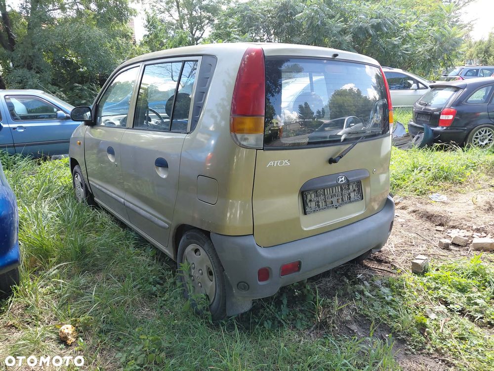części Hyundai Atos 99r. 1.0 benzyna 43kW 5 drzwi kod QP drzwi maska zderzak klapa silnik skrzynia - 4
