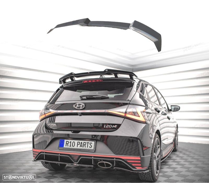 AILERON HYUNDAI I20 20- PRETO BRILHANTE - 1