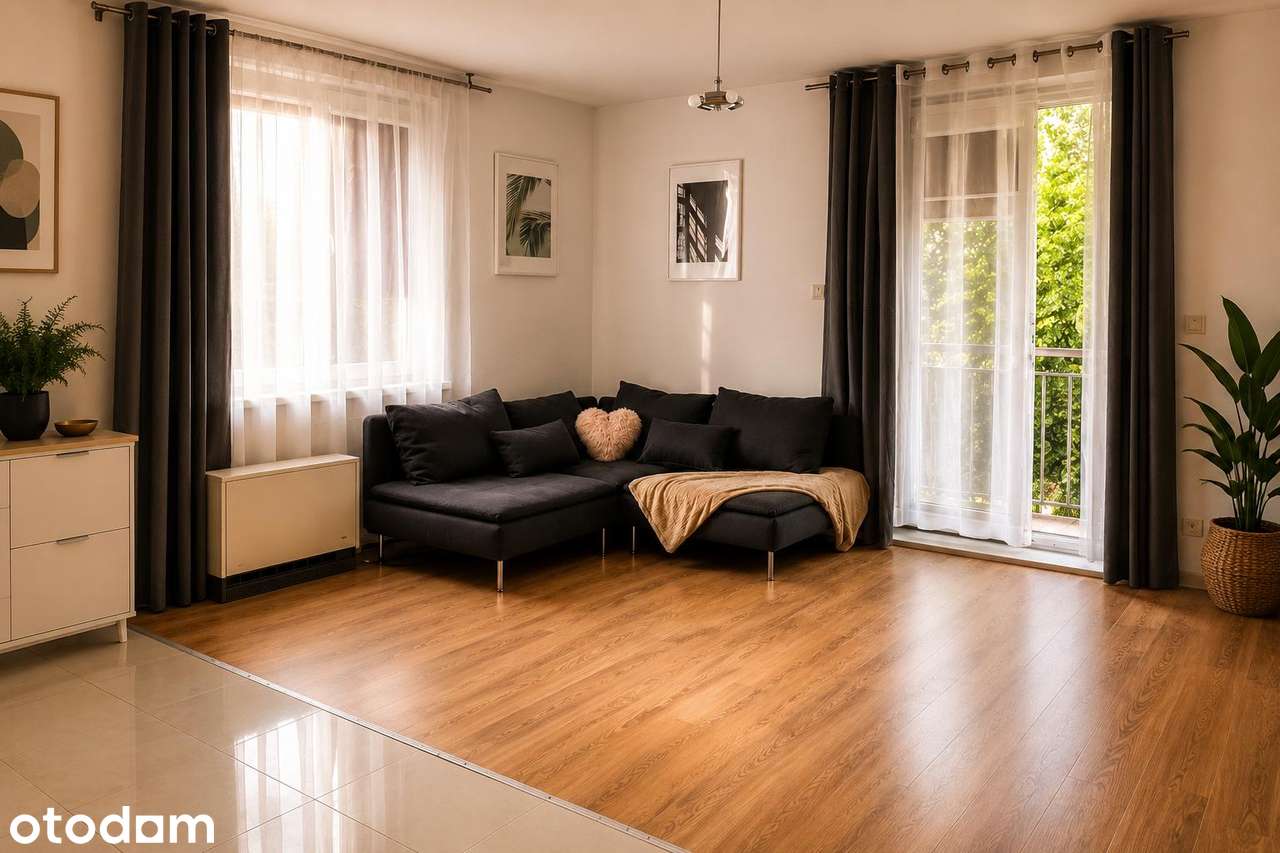 Józefosław, 3 pokoje z ogródkiem 76m², garażem i piwnicą