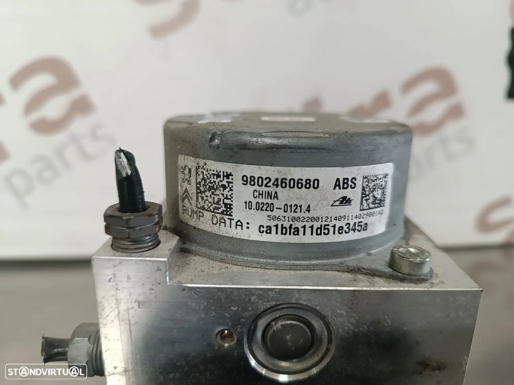 MODULO ABS CITROEN C3 II 2012-2019 REF. 9802460680 100220-01214 100915-11673 - 4