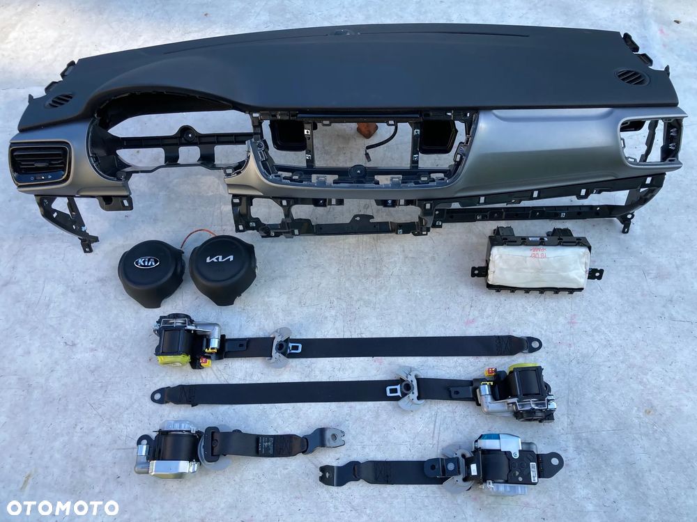 KIA RIO V 5 DESKA KONSOLA KOKPIT PULPIT PÓŁKA PARAPET AIRBAG FOTELA W FOTEL naprawa regeneracja KURTYNA KURTYNY Raz2 !!! - 4