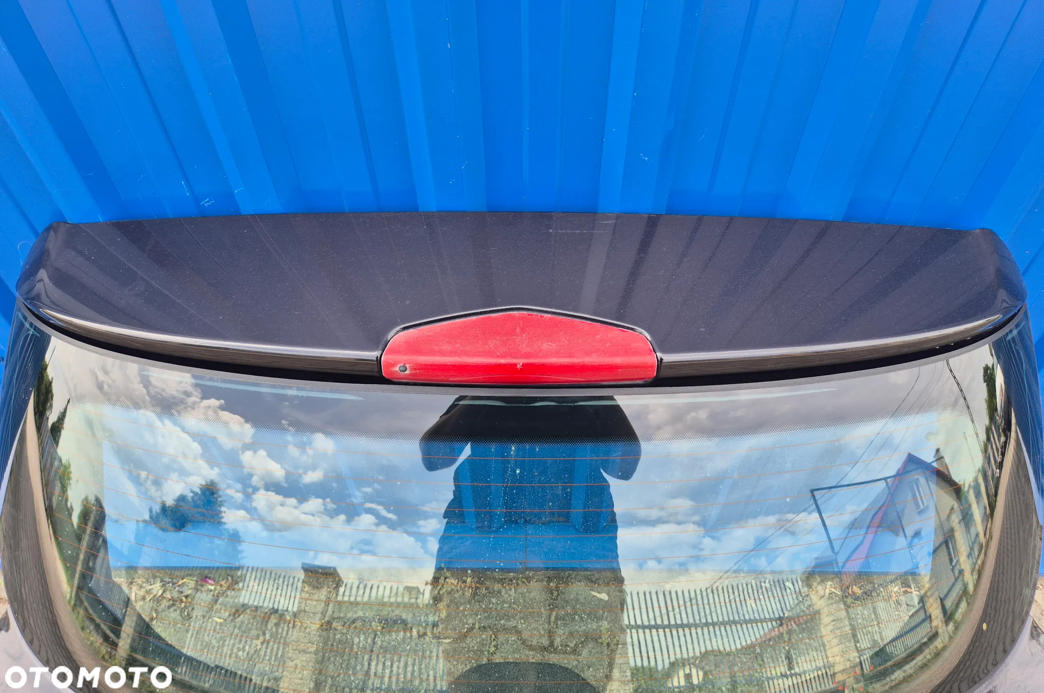 GOŁA KLAPA BAGAŻNIKA OPEL ASTRA III H ( 3 ) GTC Z20R CZARNA ( HB HATCHBACK WERSJA 3-Y DRZWIOWA ) - 13