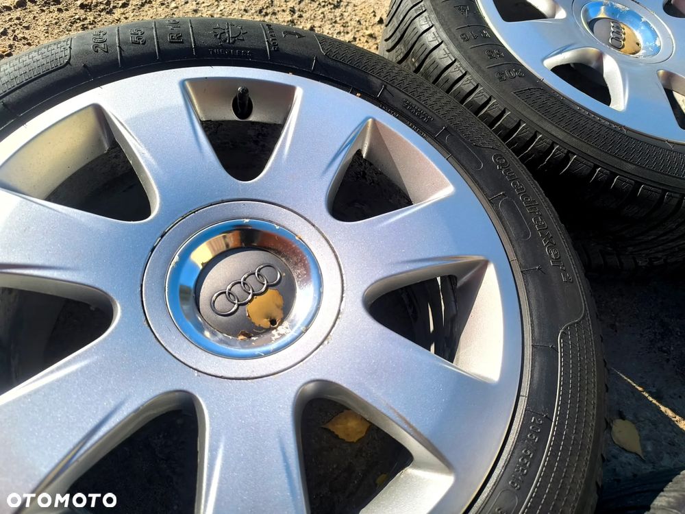 5x112 Felgi Aluminiowe Alufelgi 16 Koła Zimowe Zima AUDI A4 B5 B6 B7 A6 C5 C6 8H0 A3 8P 8V TT Legnica ALU-RAD VW SEAT SKODA 4mm 205/55 - 10