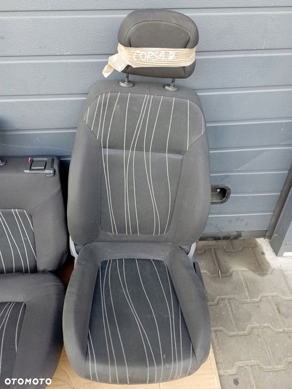 OPEL CORSA D HB FOTELE KANAPA KOMPLET SIEDZENIA - 5
