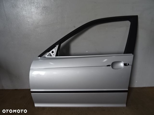 DRZWI LEWY PRZÓD LEWE PRZEDNIE BMW E46 KOMBI LAK:TITANSILBER METALLIC 354/7 NR1204 - 1