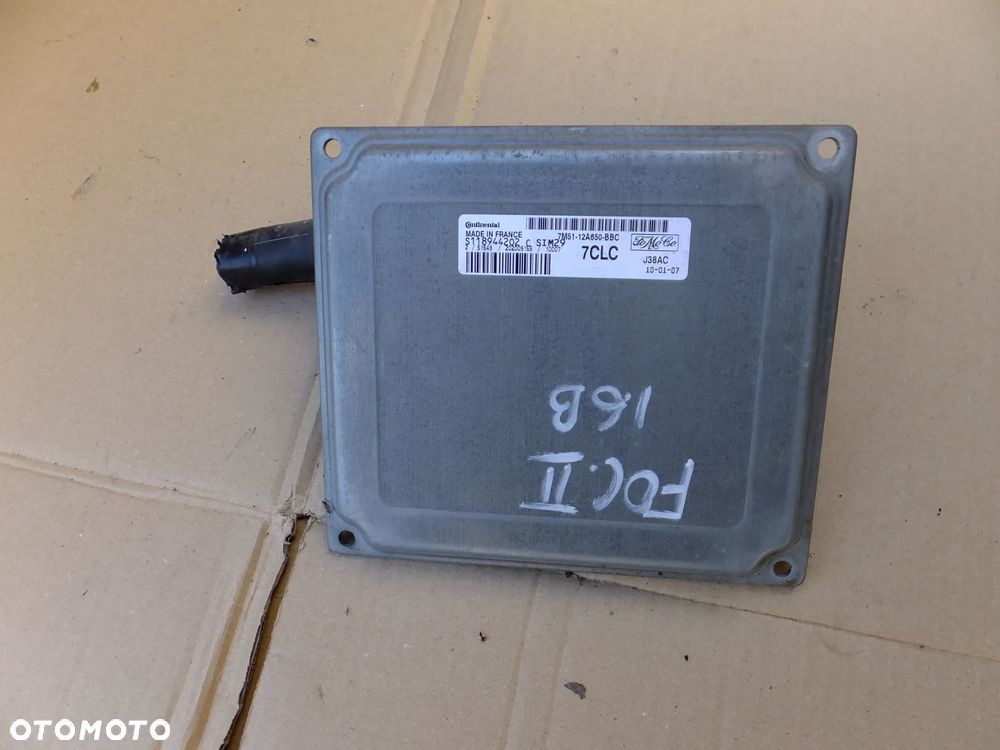 sterownik silnika ford focus mk2 1,6 B 2009r 7M51-12A650-BBC - 1