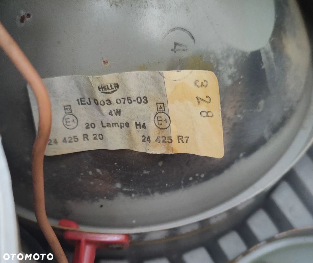 Reflektor lewy Lampa lewa Mercedes W123 1975- HELLA - 4