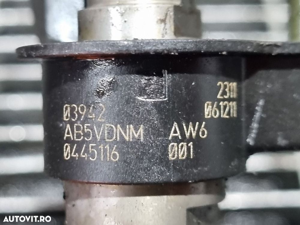 Injector BMW X3 E83 Facelift 2.0 D 2008 - 2010 177CP N47 Euro5 (1296) Diesel 0445116001 - 4