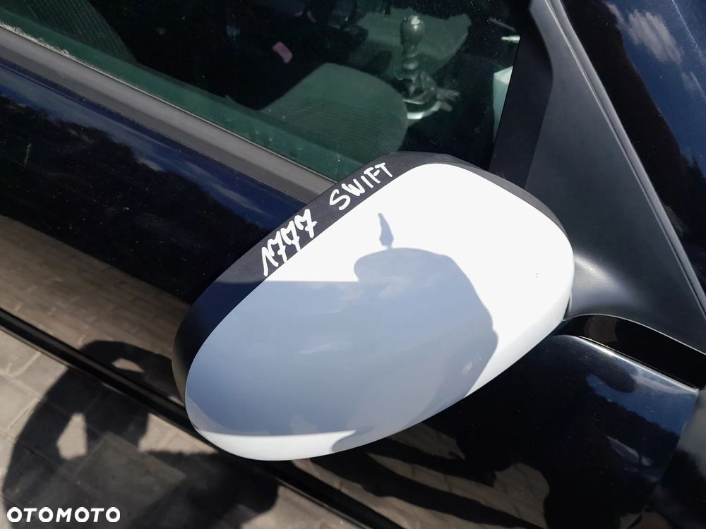 SUZUKI SWIFT MK6 LUSTERKO PRAWE PRZEDNIE PRAWY PRZÓD BIAŁE - 4