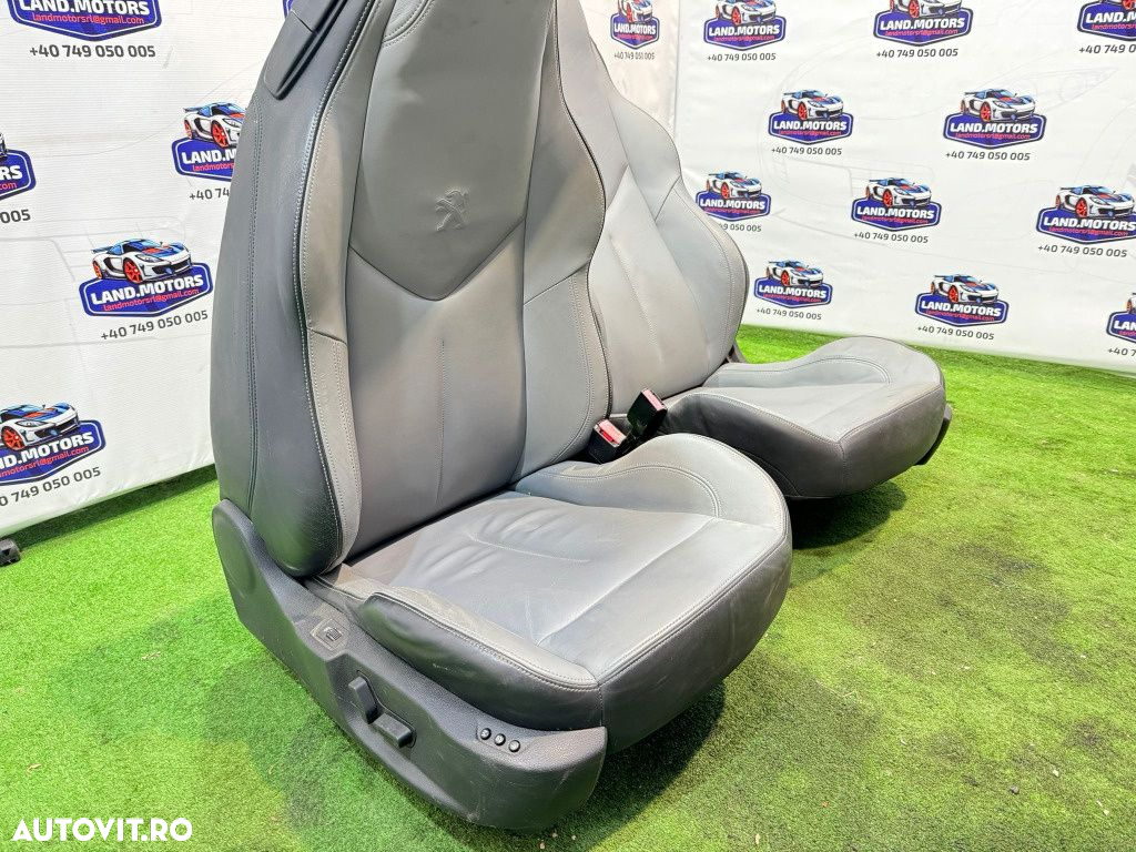 Interior piele, scaune cu incalzire banchete peugeot rcz coupe 2013 - 7