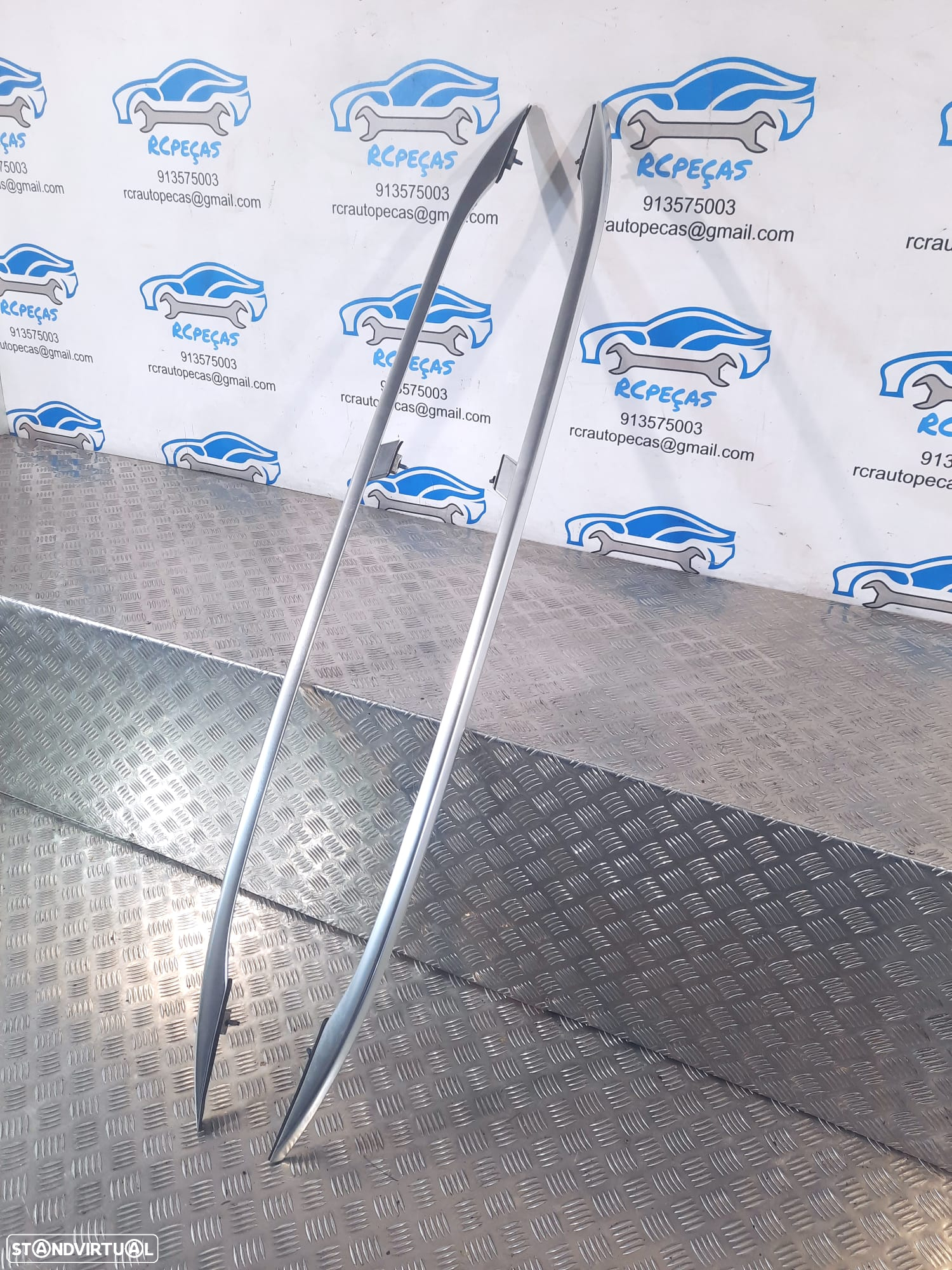 BARRA BARRAS TEJADILHO LONGIT AUDI A4 B7 AVANT SLINE S-LINE S LINE 8E9860022M 8E9860022 8E9860021M 8E9860021 - 4