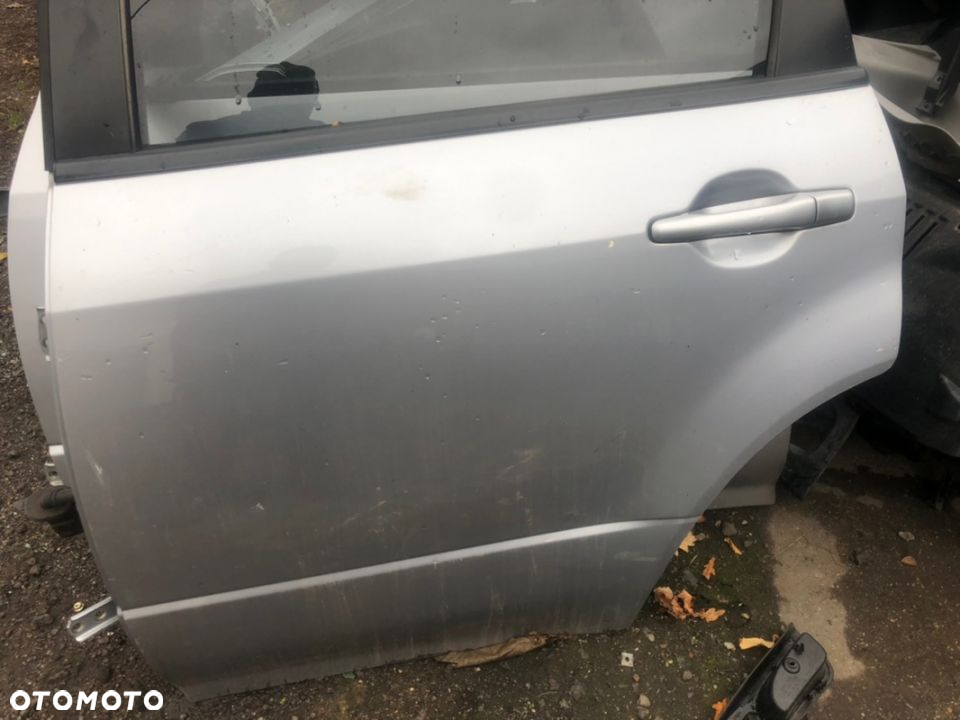 MITSUBISHI OUTLANDER I 03-06 DRZWI LEWY TYŁ SZYBA PODNOŚNIK ZAMEK KLAMKA - 2