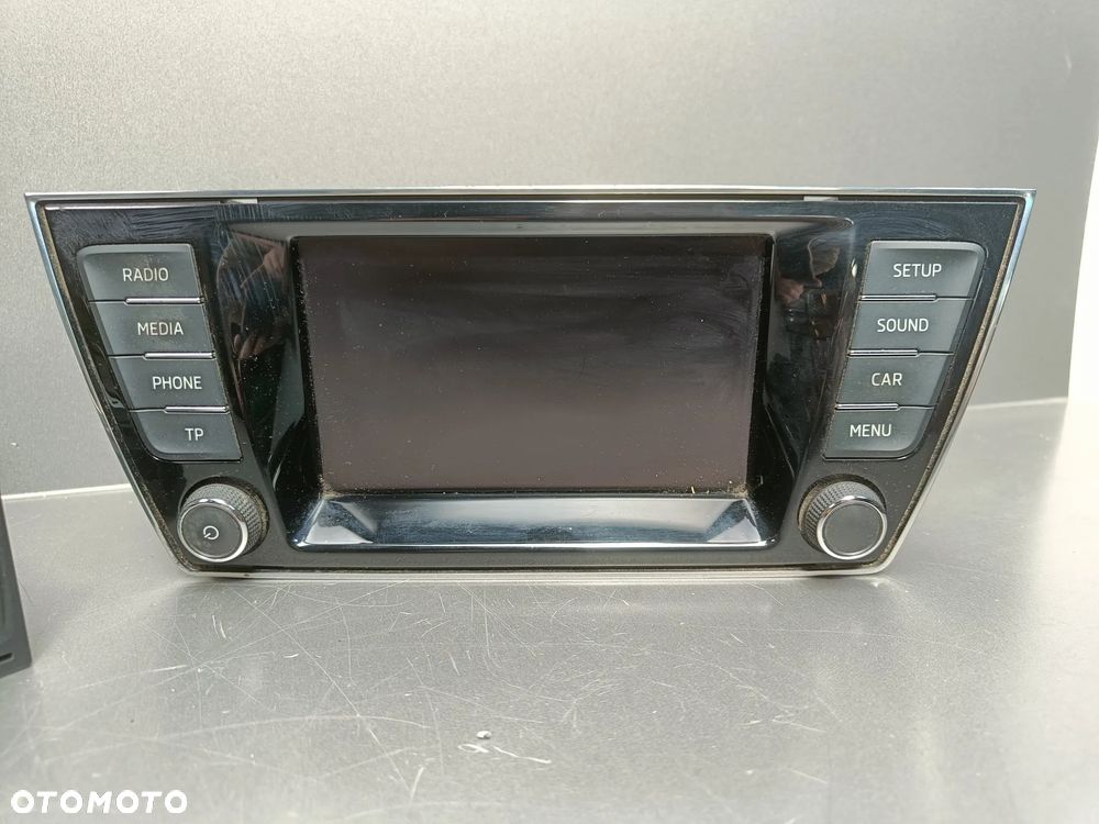 Radio Skoda Fabia 3 III Wyświetlacz Jednostka Czytnik 5Q0035820 6V0919604 - 2