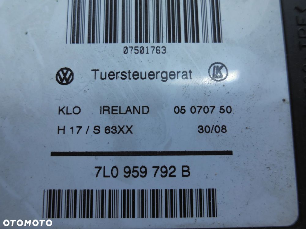 MODUŁ SILNICZKA PRZÓD PRZEDNI PRAWY TOUAREG 7L0959792B - 2