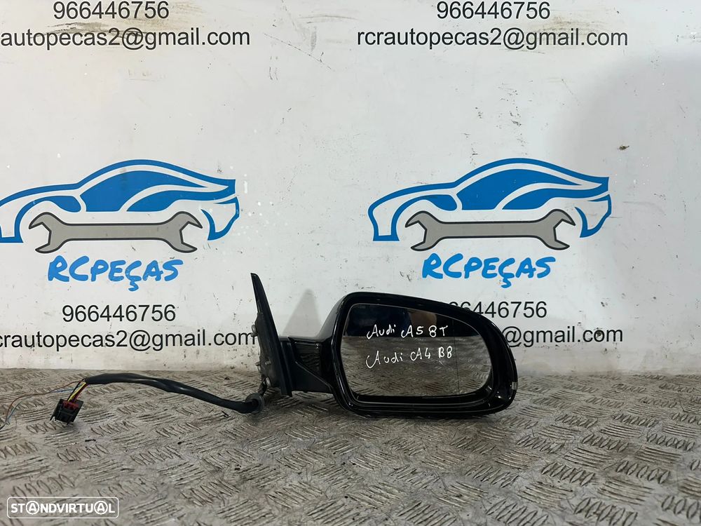 .Espelho Retrovisor Lateral Esquerdo Direito Original Audi A5 8T / A4 B8 1º fase - 6