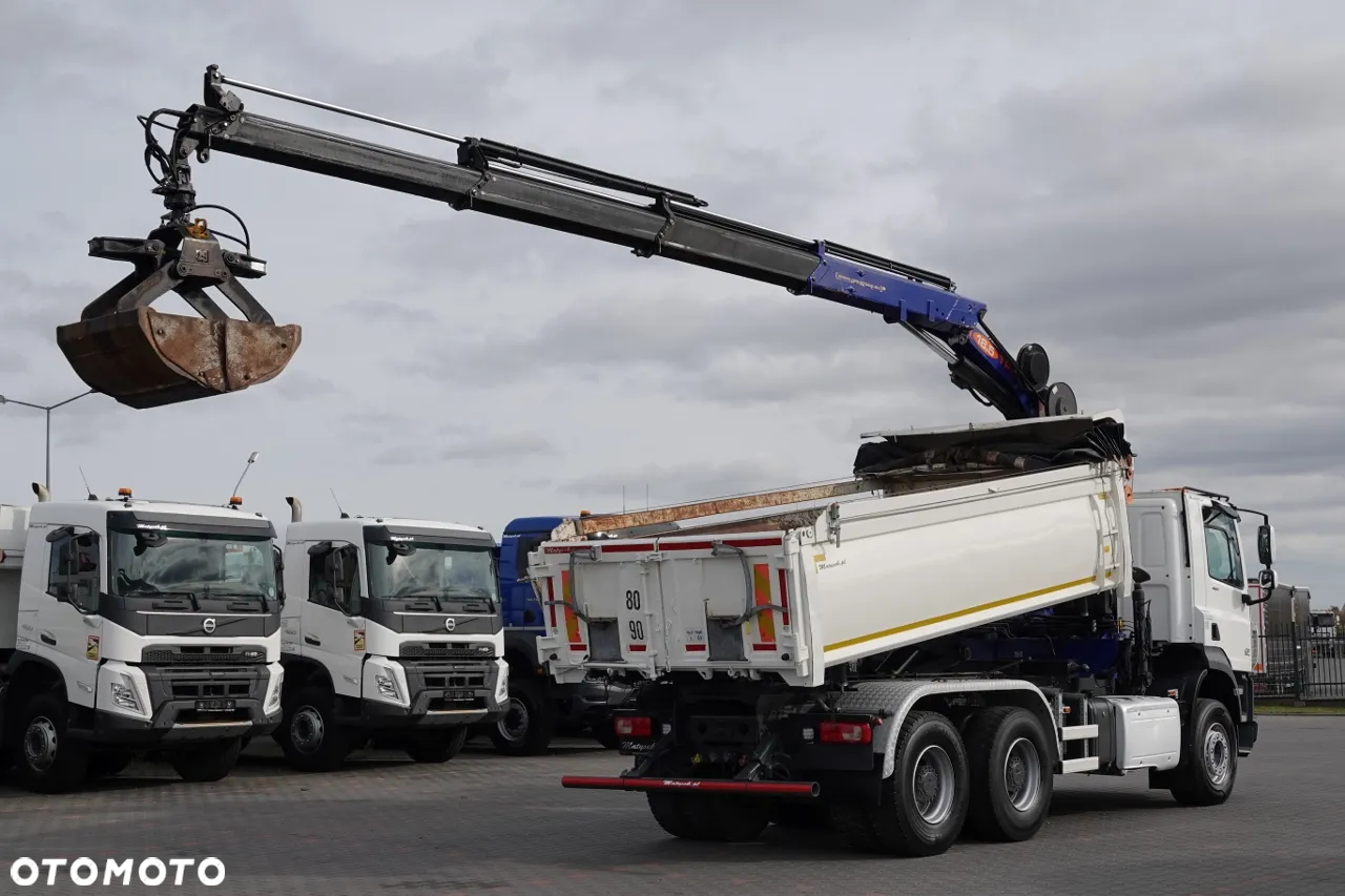 DAF CF 460 / 6x4 / WYWROTKA / HYDROBURTA / + HDS PM 18.5TP wysów: 11 M / STEROWANIE RADIOWE / ROTATOR / ŁYCHA / EURO 6 / 2018 ROK - 4