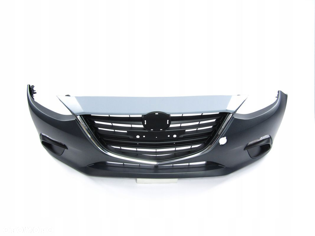 Zderzak przedni Mazda 3 13 - 16 atrapa + migacze + chromy Kompletny ! - 3