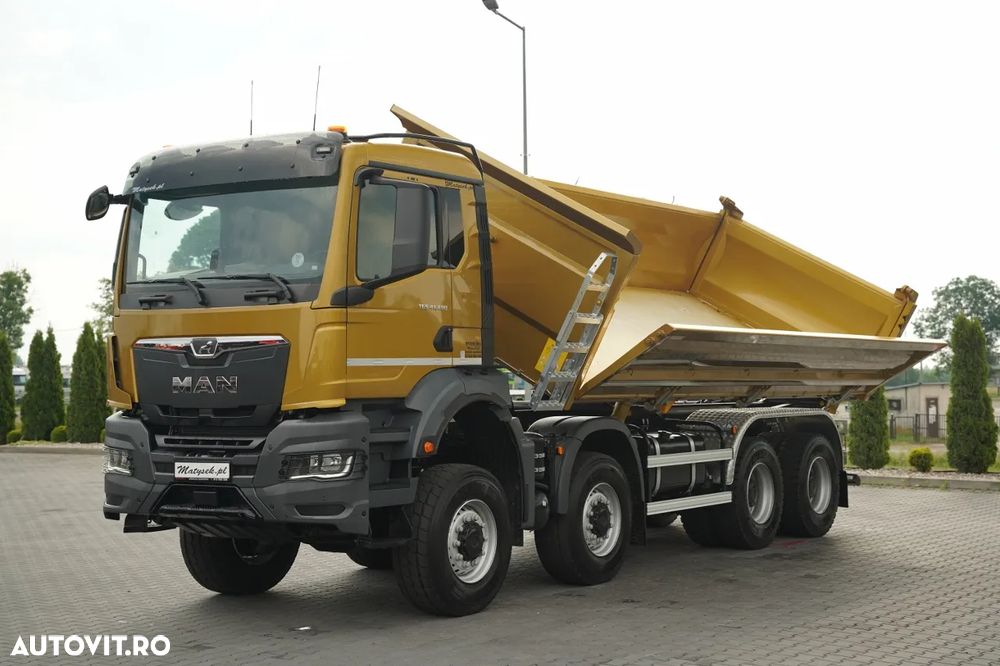 MAN TGS 41.480 / 8X6 / BASCULATOR 3 LATE / BORDMATIC / KH KIPPER / AUTOMAT / NOU / 2026 / - 8
