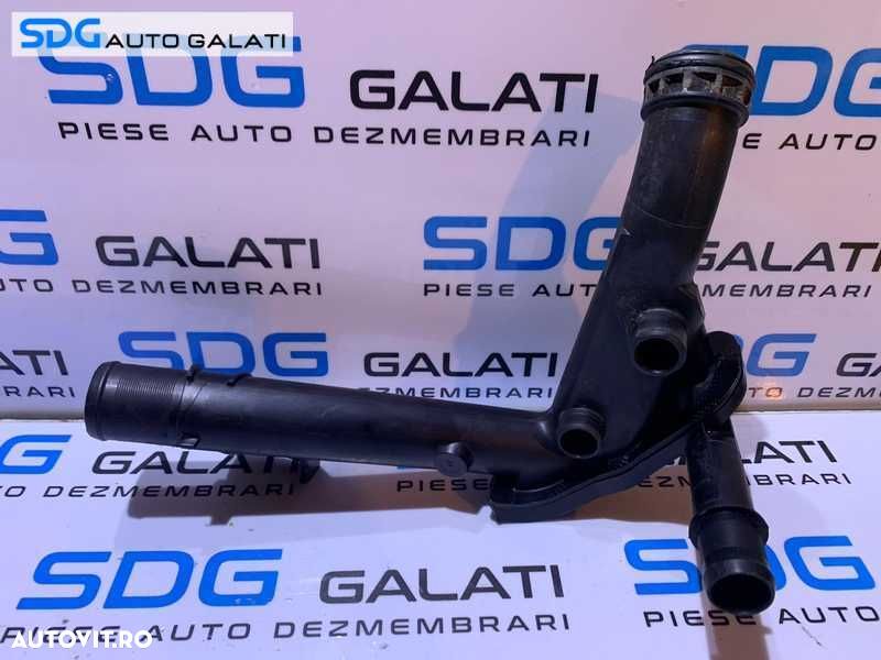 Conducta Cot Tub Distribuitor Apa Motor Renault Clio 3 1.5 DCI 2005 - 2016 Cod 210473766R [M4801] - 1