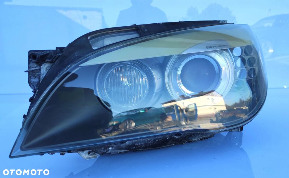 LAMPA LEWY PRZÓD PRZEDNIA BMW F01 F02 F04 XENON SKĘTNY EUROPA - 2