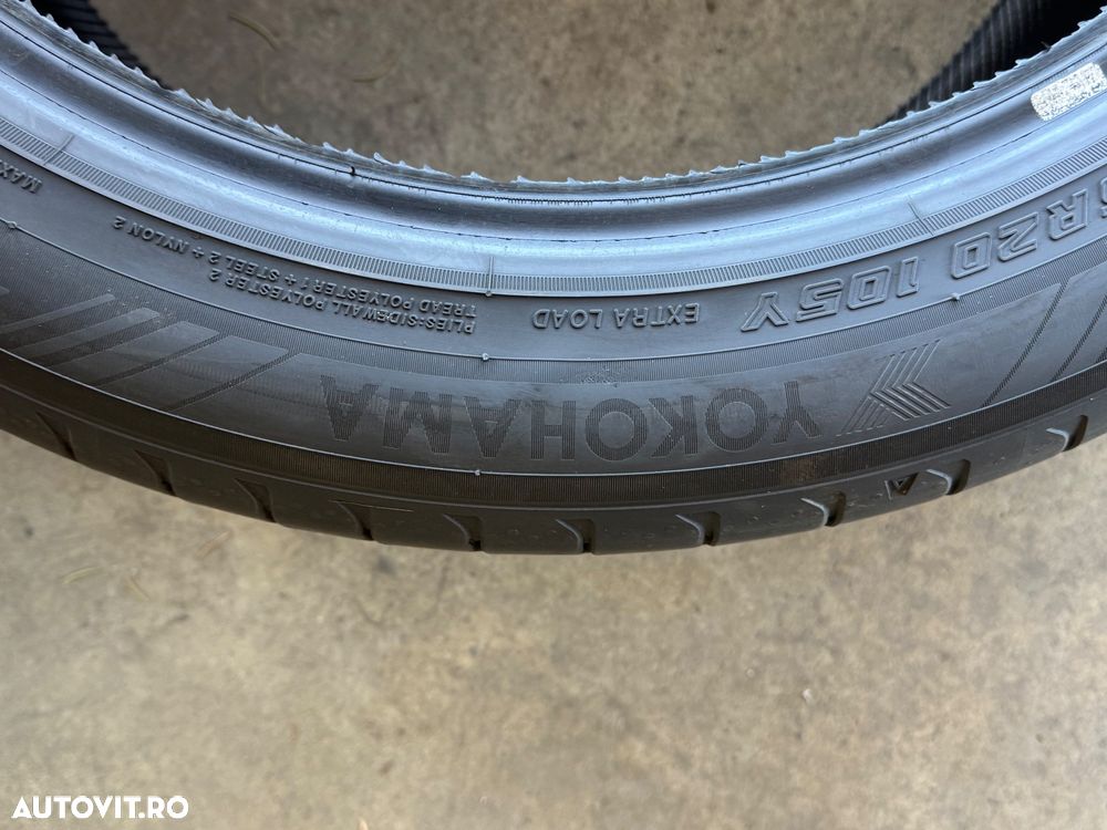 Vând set anvelope 255/45/20-285/40/20 Yokohama de vară ca noi - 8