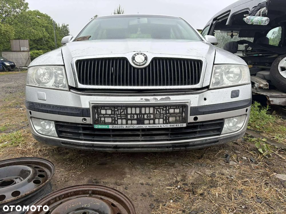 części do  Skoda Octavia II 5-drzwi 2.0 tdi maska klapa zderzak silnik skrzynia - 3
