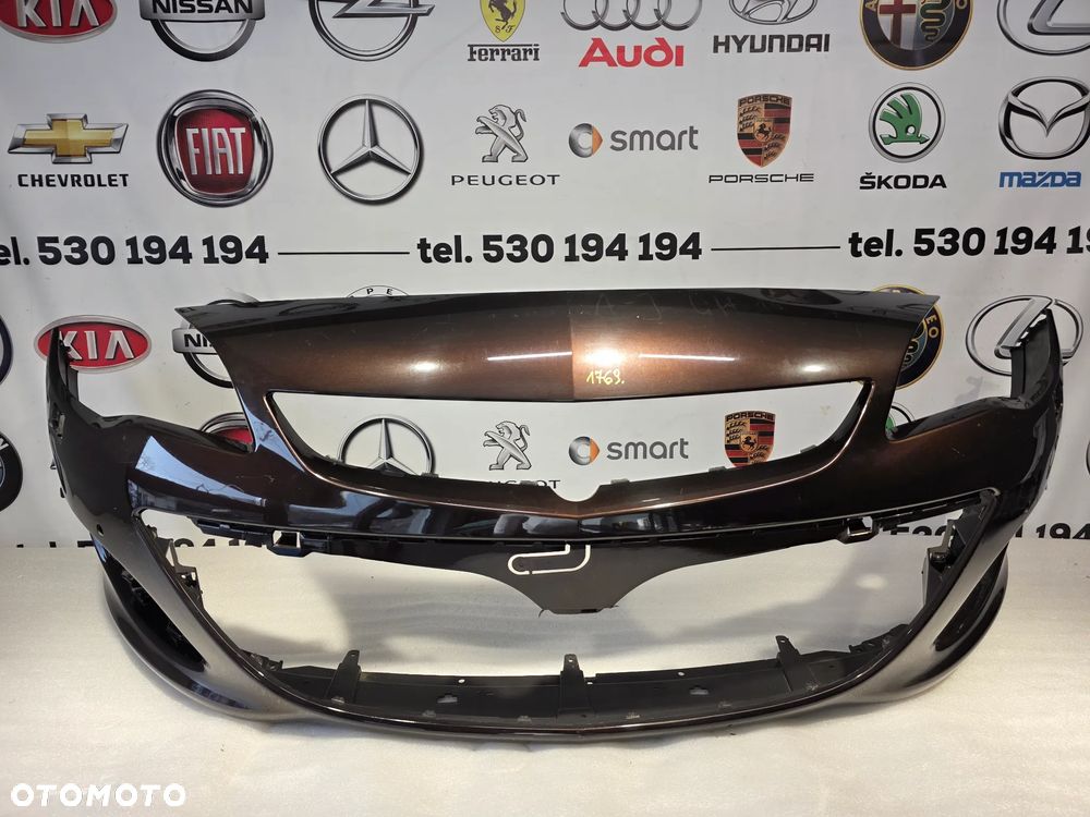 OPEL ASTRA IV J LIFT 12- ZDERZAK PRZEDNI PRZÓD NA SPRYSKI + 6xPDC , NR 13368660 / 13368660G , NR AUKCJI NZ1769 - 1