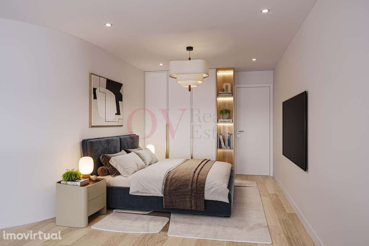 Apartamento T1 com terraço e lugar de garagem, para VENDA, junto ao Ca - Grande imagem: 4/6