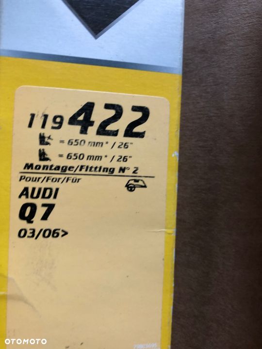 WYCIERACZKI PIORA PRZOD SWF AUDI Q7 06-15 NOWE - 2