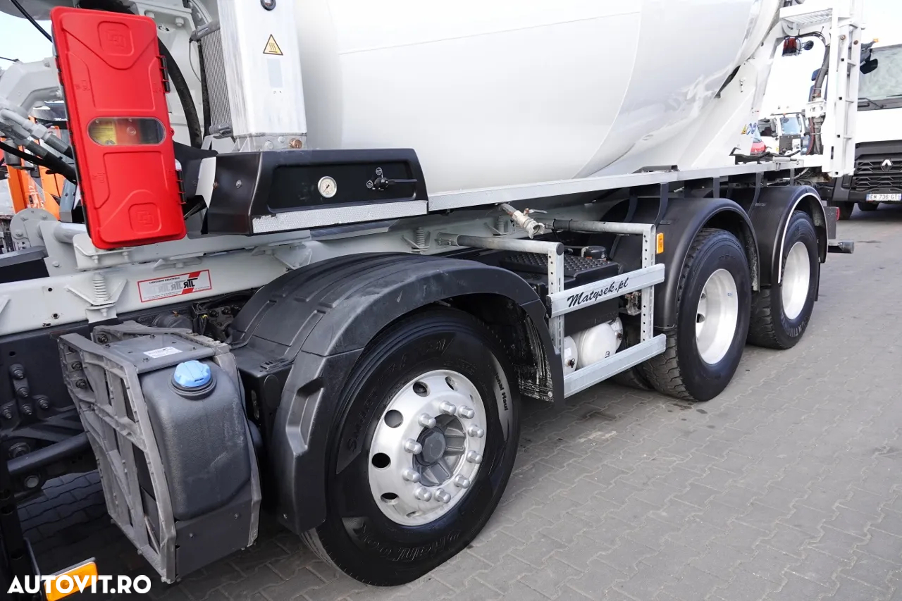 Renault C 430 / 8X4 / BETONER / BETON CONVERTER 9 M3 /  LIEBHERR / EURO 6 / JANTE ALIE /  2018 - 7