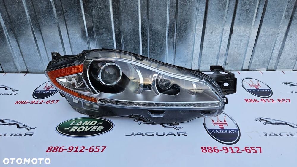 Jaguar XJ 351 Kompletny reflektor prawy Lampa prawa Xenon skrętny AFS 15 PIN AW9313W029BD AW93-13W029-BD - 1