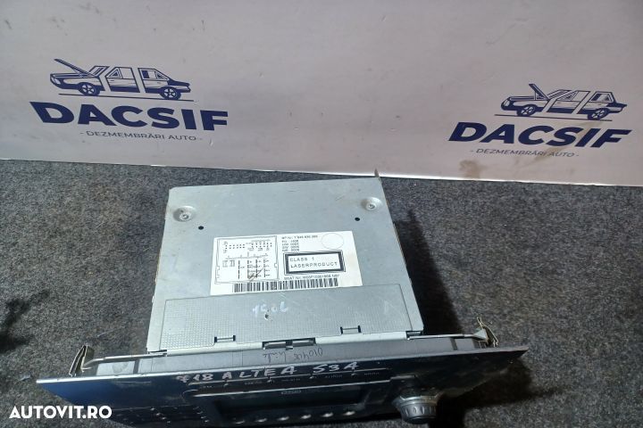 Radio cd 5P1035186B Seat Altea 1 [2004 - 2009] XL minivan 5-usi 1.9 T - 2