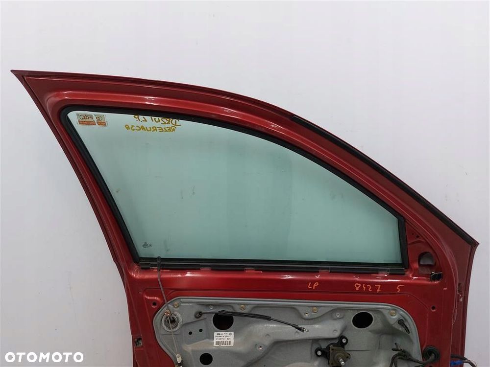 Drzwi przednie lewe przód VW Golf IV 1997-2003 LC3K CZERWONE 5 DRZWI - 16
