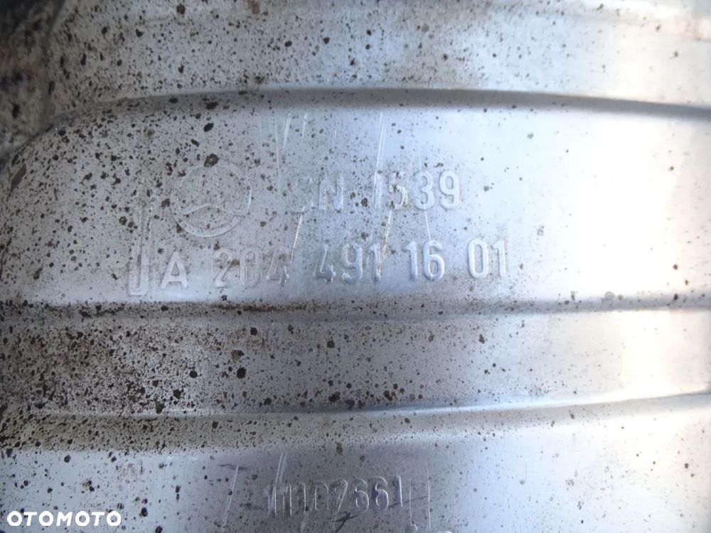 MB C W204 2.2 Wydech tlumik 2044911601 - 4