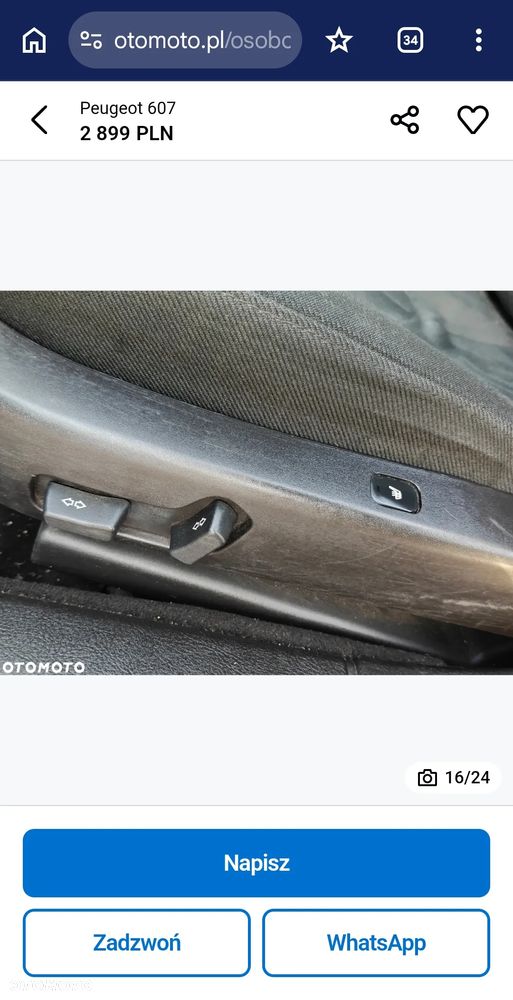 Peugeot 607 2.2 HDI Pack - 20